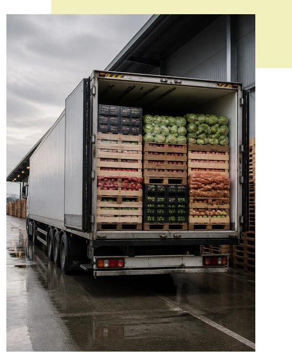 Перевозка плодоовощной продукции в Переславль-Залесского по цене от 5190 р. | Агросервис-Прс
